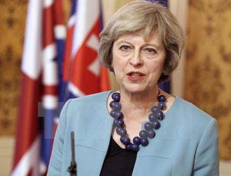 Thủ tướng Anh Theresa May.